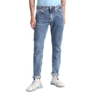 Calvin Klein Jeans Slim Fit herenbroek, 28 W/34 L, lichtgewicht denim