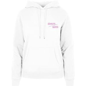 Mister Tee hoodie heren, Wit.