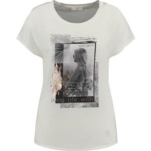 KEYLARGO WT Spirit Round T-shirt pour femme, Blanc cassé (1001), M