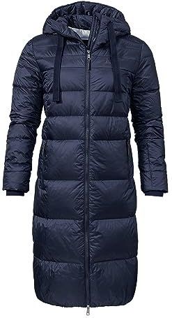 Schöffel Down Coat Kenosha L donsjas voor dames, marineblauwe blazer, 42