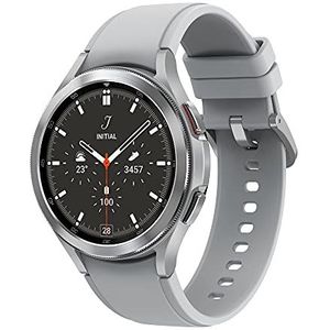 Samsung Galaxy Watch4 Classic (roestvrij staal, LTE, 46 mm) zilver met 36 maanden garantie
