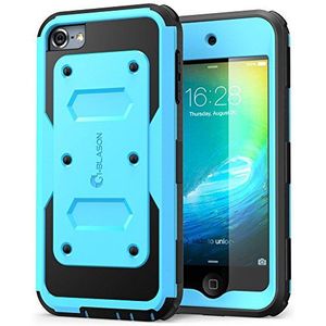 i-Blason Armorbox Series Hybride beschermhoes voor Apple iPod Touch 5e / 6e / 7e generatie, tweelaags, blauw