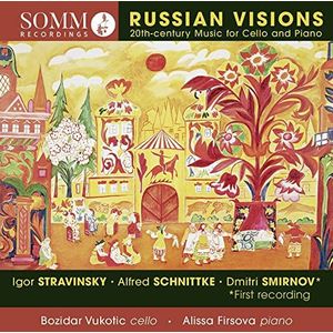 Russian Visions/20 Th Century Music for Cello and Piano