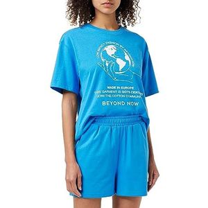 Beyond Now Hazel GOTS Short de sport pour femme, Bleu Ibiza, S