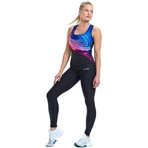 Winshape Ultralicht functioneel damesshirt AET105 Stardust Winshape Slim Style Fitness Yoga Pilates, Meerkleurig