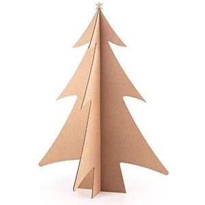 Kartonnen boom | kerstboom | kerstdecoratie | 68 cm hoog