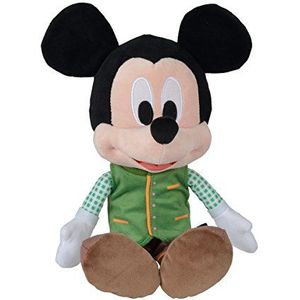Simba Disney 6315875754 Mickey lederen broek 25 cm met vest, geschikt vanaf de eerste levensmaanden