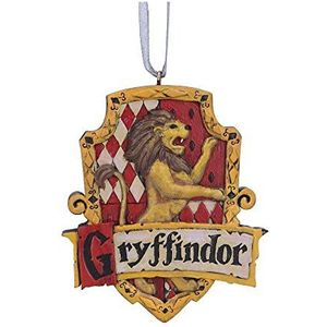 Nemesis Now Harry Potter hangdecoratie met wapen van Gryffindor, 8 cm, rood