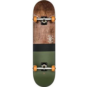 GLOBE G2 Half Dip 2 Skateboard/Streetboard, uniseks, volwassenen, Dark Maple/Hunter Green, M