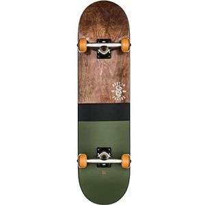 Globe G2 Half Dip 2 Skateboard/Streetboard, uniseks, volwassenen, Dark Maple/Hunter Green, M