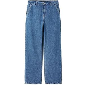 NAME IT Nlmtoizza Dnm Losse broek Noos Jeans voor jongens, Medium Blauw Denim