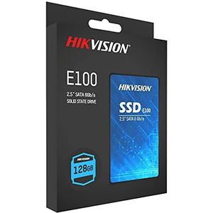 Hikvision Interne SSD 2,5 inch 128 GB E100 SATA 6,0 Gbps SATA-III 3D TLC 550 MB/s 60 TB