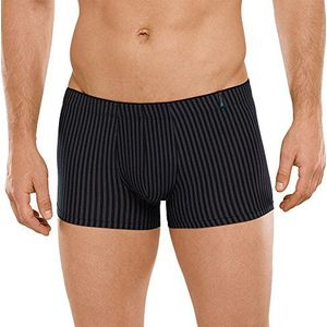 Schiesser heren boxershorts Long Life Cotton Shorts,, zwart/grijs (blauwzwart 001)., XL