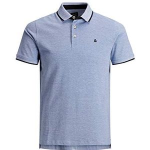 Jack & Jones Jjepaulos SS Noos Polo voor heren, Lichtblauw