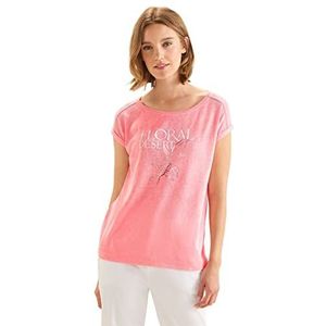 Street One Zomer T-shirt voor dames, Sterke bessenshake