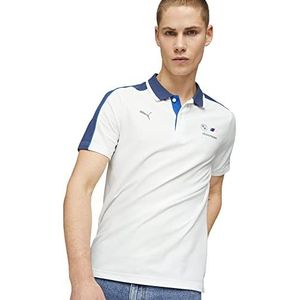 PUMA BMW Mms Polo T-shirt voor heren, Wit.