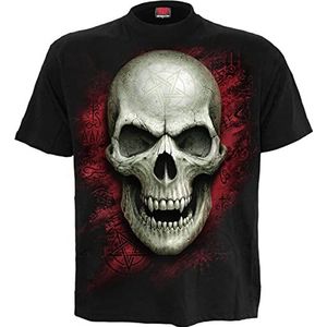Spiral M121 T-shirt voor heren, zwart.