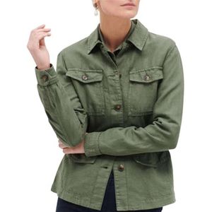 Caroll Vk004-graceb Sahara damesjas, Khaki groen.