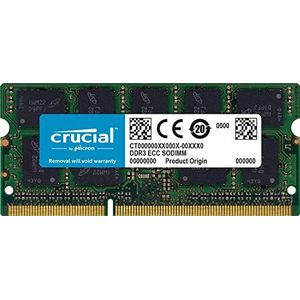 Crucial CT8G3S160BM geheugenmodule 8 GB 1 x 8 GB 1 x 8 GB DDR3 1600 MHz