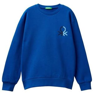 United Colors of Benetton Hoodie voor kinderen en jongens, Blauw