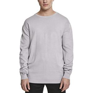 Urban Classics sweatshirt met lange mouwen heren, lichtgrijs (00143)