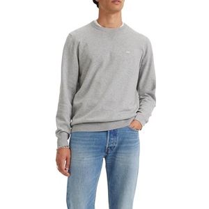 Levi's Lightweight Housemark Sweatshirt voor heren (1 stuk), Mid Tone Grey Heather