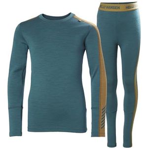 Helly Hansen JR LIFA Merino Uniseks basislaag voor kinderen, 453 Dark Creek, 12 jaar