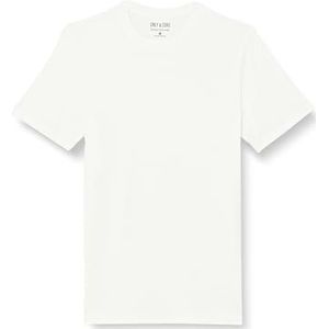 ONLY & SONS T-shirt pour homme, Blanc - Lot : 2 blancs, XXL