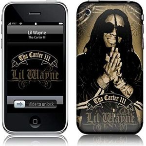 MusicSkins Lil Wayne Gold Skin pour Apple iPhone 2G/3G/3G S (Import Royaume Uni)