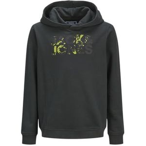 JACK & JONES Jjstyd Corp Splash Sweatshirt Hood Ln Jnr Jjstyd Corp Splash Ln Jnr Hoodie Heren (1 stuk), Forest River