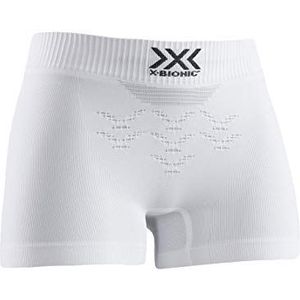 X-Bionic Energizer 4.0 Light Women Boxershorts voor dames, Arctic White/Dolomite Grey, maat M (fabrikantmaat: M)