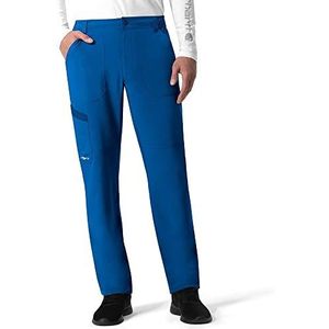Carhartt Pantalon cargo Force Cross Flex pour homme avec jambe droite, bleu marine, L