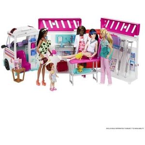 Barbie You Can Be Anything - Barbie Ambulance - Met licht en geluid