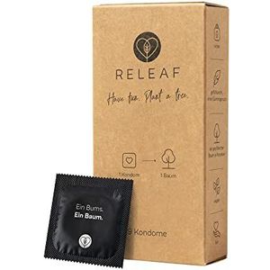 ReLeaf, 9 condooms plus een goed effect – voor elk verkocht condoom wordt een boom geplant, je bijdrage aan de klimaatverandering, zonder dierlijke producten