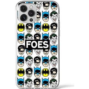 ERT GROUP Coque de téléphone portable pour Iphone 12/12 PRO Original et sous licence officielle DC motif Batman 078 parfaitement adapté à la forme du téléphone portable, partiel imprimé
