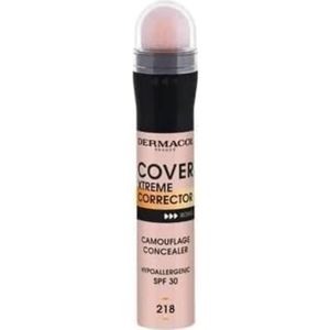Dermacol -Cover Xtreme Stick Concealer, langdurige niet-allergene correctievloeistof met SPF30, lichte formule met hoge dekking, concealer voor acne-gevoelige huid. nr. 4 (218)