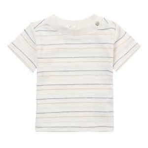 Noppies Merrick Baby Jongen Gestreept T-shirt, Pristine - N021, 56, Pristine - N021