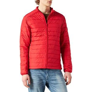 JACK & JONES True Red, lichte gewatteerde jas, XL, True Red
