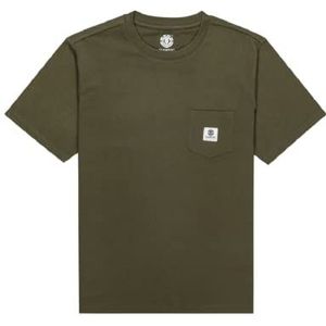 Quiksilver Basic Pocket Label SS T-shirt voor heren (1 stuk)