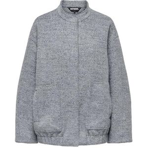 ONLY Blouson ONLQUINN pour femme, Mélange de gris moyen., M