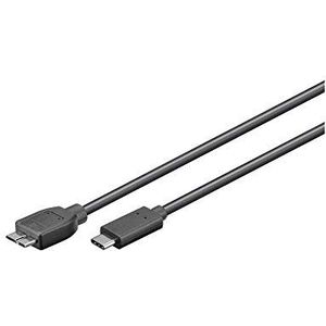 Goobay 67996 Oplaadkabel USB C naar Micro B 3.0 Sync & Charge 1 m