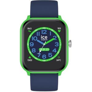 Ice-Watch - ICE smart green blue - groene smartwatch voor jongens met siliconen band - 021876 (1,40""), Blauw, Groen, Modern