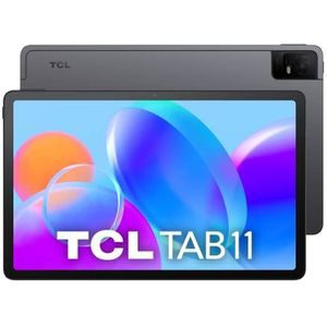 TCL TAB 11 Wi-Fi - Tablet 11 inch 2K, Android 13, 4 GB RAM, 64 GB uitbreidbaar geheugen, 8000 mAh batterij, donkergrijs