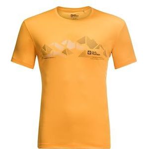 Jack Wolfskin Peak Graphic T M T-shirt voor heren, korte mouwen
