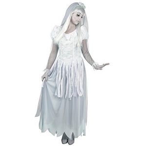Boland - Kostuum bruid van de dood, dames, 10101963, wit, maat M