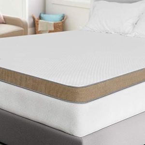 BedStory Orthopedische matras voor boxspringbedden met afneembare overtrek, hardheid H2+H3, 7,5 cm, traagschuim, hardheidsgraad H2+H3