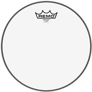 Remo - Emperor akoestische batterijen, 25,4 cm (10 inch) transparant