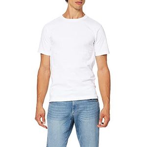 Carhartt T-shirt met korte mouwen dik casual fit werk-T-shirt voor heren (1 stuk), Wit.