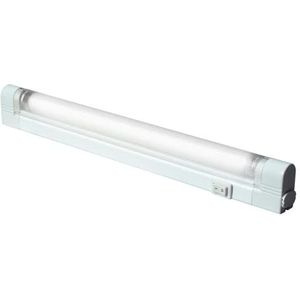 Knightsbridge IP20 T5/G5 35W Slimline TL-buis met aansluiting, schakelaar en diffuser, 3500 K