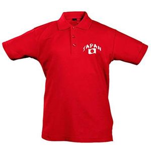 Supportershop Rugby-poloshirt voor kinderen, Japan